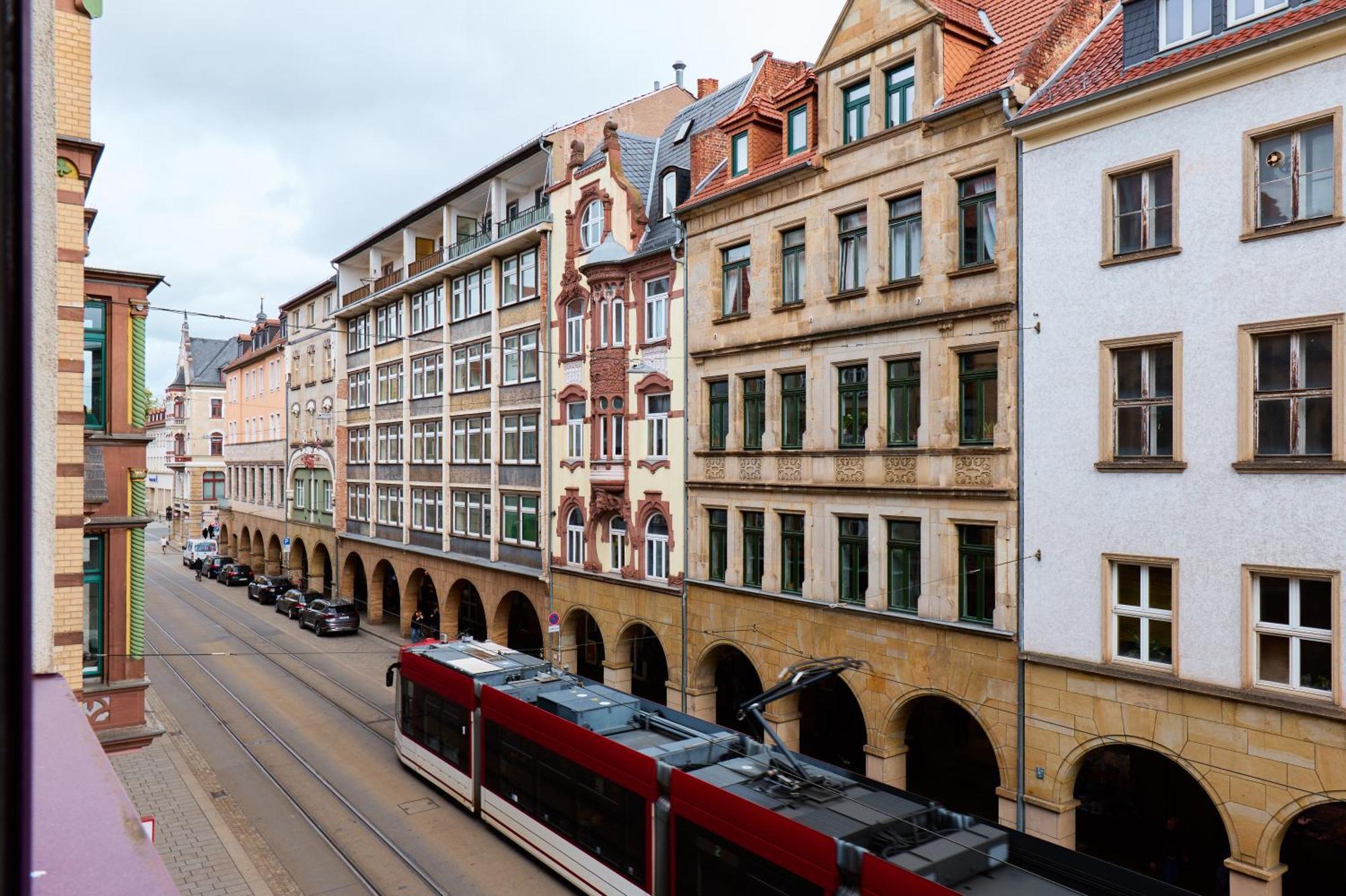 Stylisches Apartment I Fahrstuhl I Bahnhofsnah Erfurt Dış mekan fotoğraf